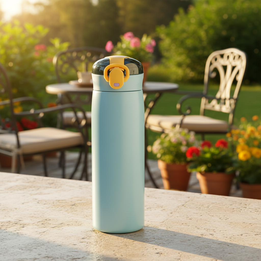 Gourde Isotherme 460ml bleu