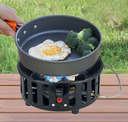 Réchaud camping portable cuisiner plat
