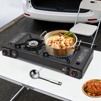 RECHAUD DE CAMPING PORTABLE | 2 brûleurs 2500W