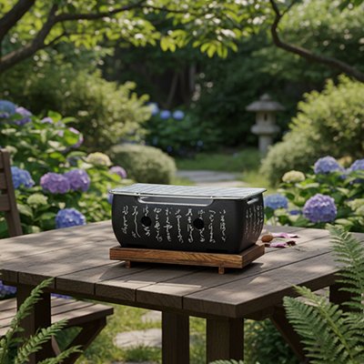 Barbecue japonais sur table