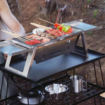 Barbecue portable cuisson brochette