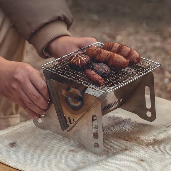 Barbecue portable en plein air