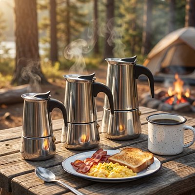 Cafetière italienne 3 grandeur