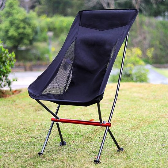 Chaise de camping en plein air en plein air