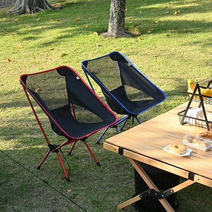 Chaise de camping ensemble de 2 en plein air