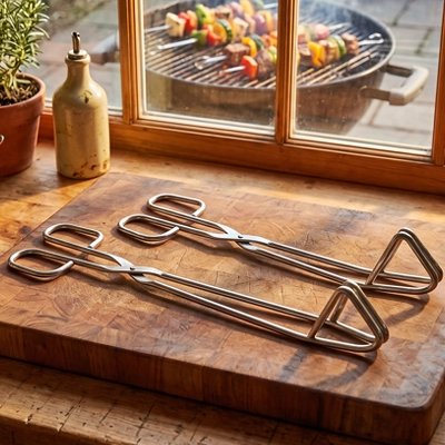 Pince barbecue​ idéal pour retourner les aliments