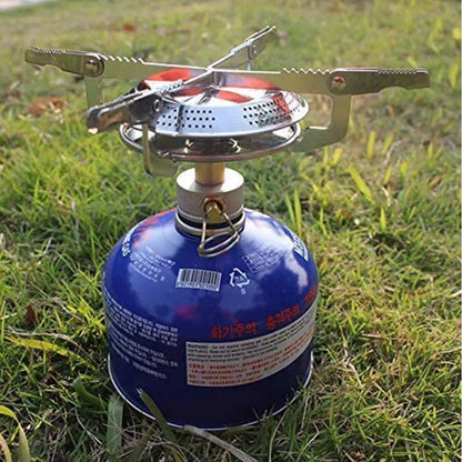 rechaud gaz assembler sur le sol